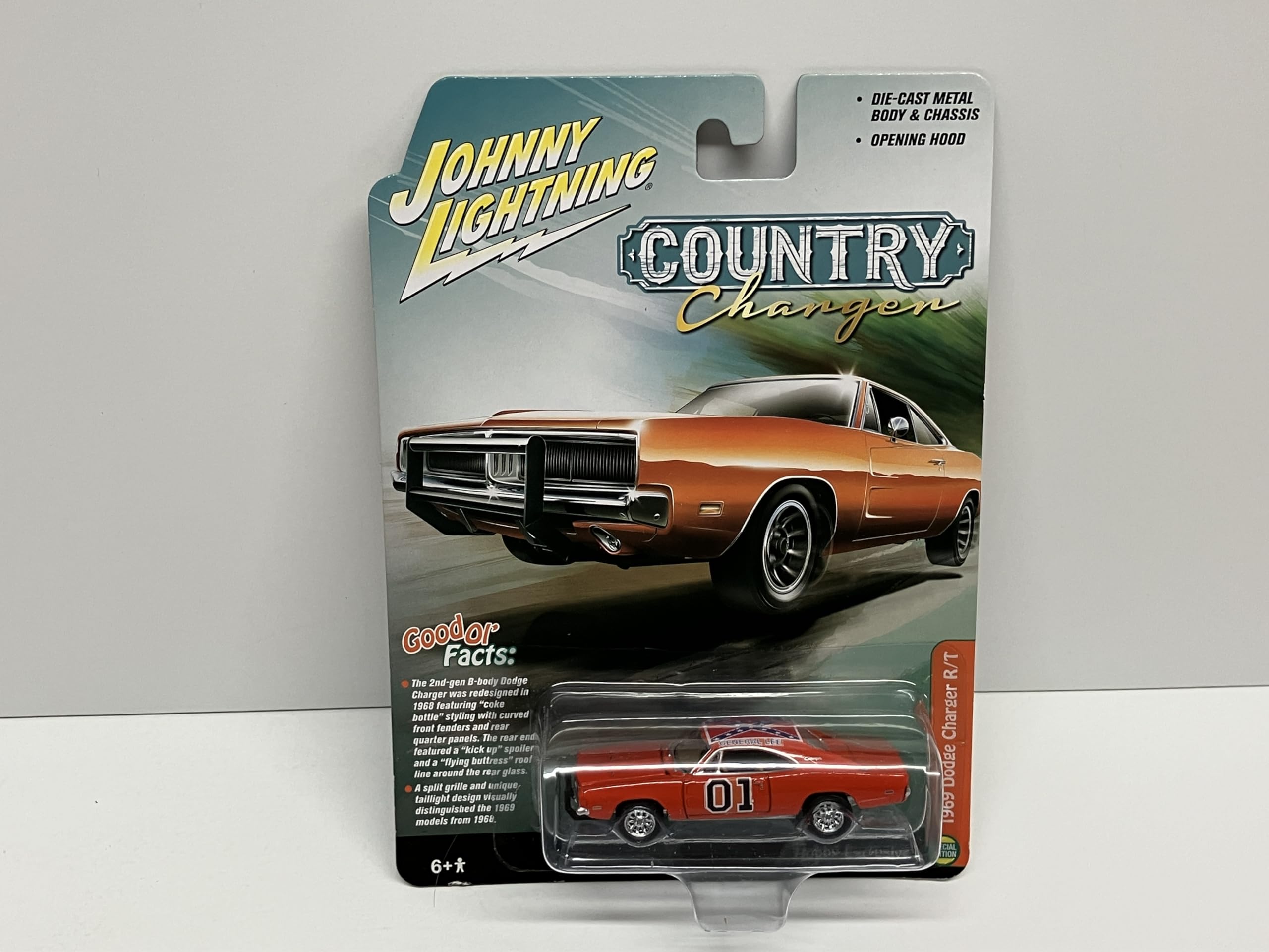 1969 Dodge Charger R/T Johnny Lightning Country Chargers General